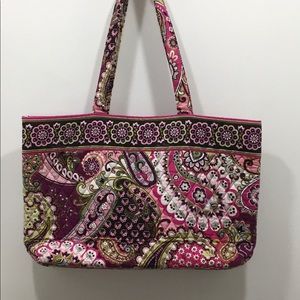Vera Bradley Quilted Tote Paisley pattern